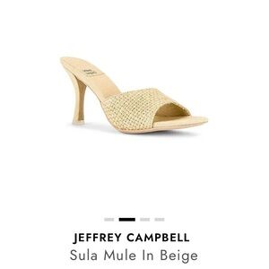 JEFFREY CAMPBELL
Sula Mule In Beige 7.5